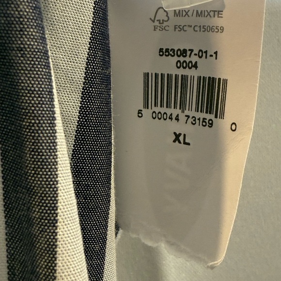 Black and White Striped Women's Top - Picture 6 of 14